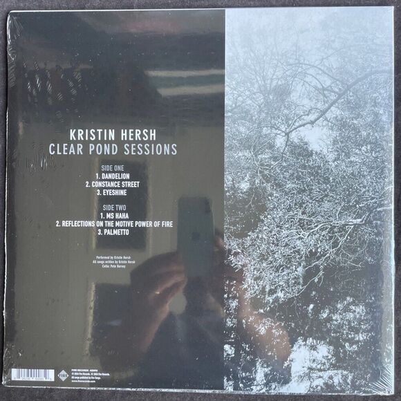 Kristin Hersh Clear Pond Sessions White Vinyl, EP, Fire Records, 2024 NEW RSD UK - Picture 3 of 3